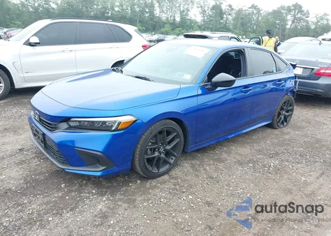 2023 Honda Civic Sport z USA, uszkodzony, nr VIN 2HGFE2F54PH503385